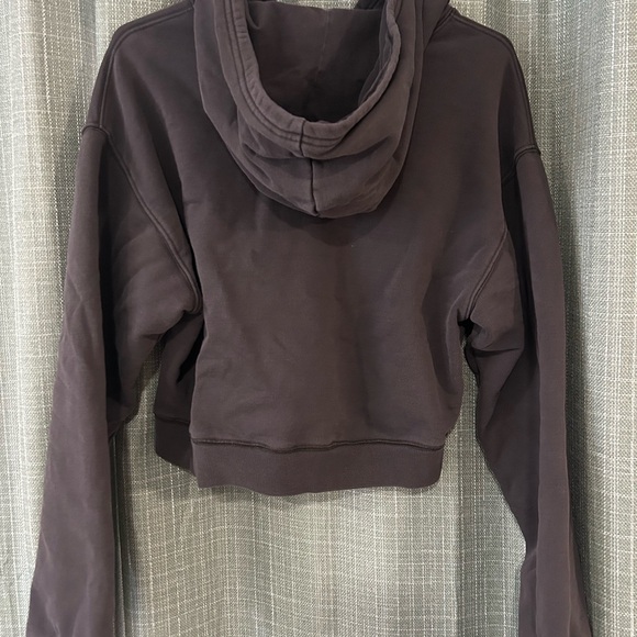 SKIMS Dark Brown Zip-Up Hoodie - Picture 3 of 3